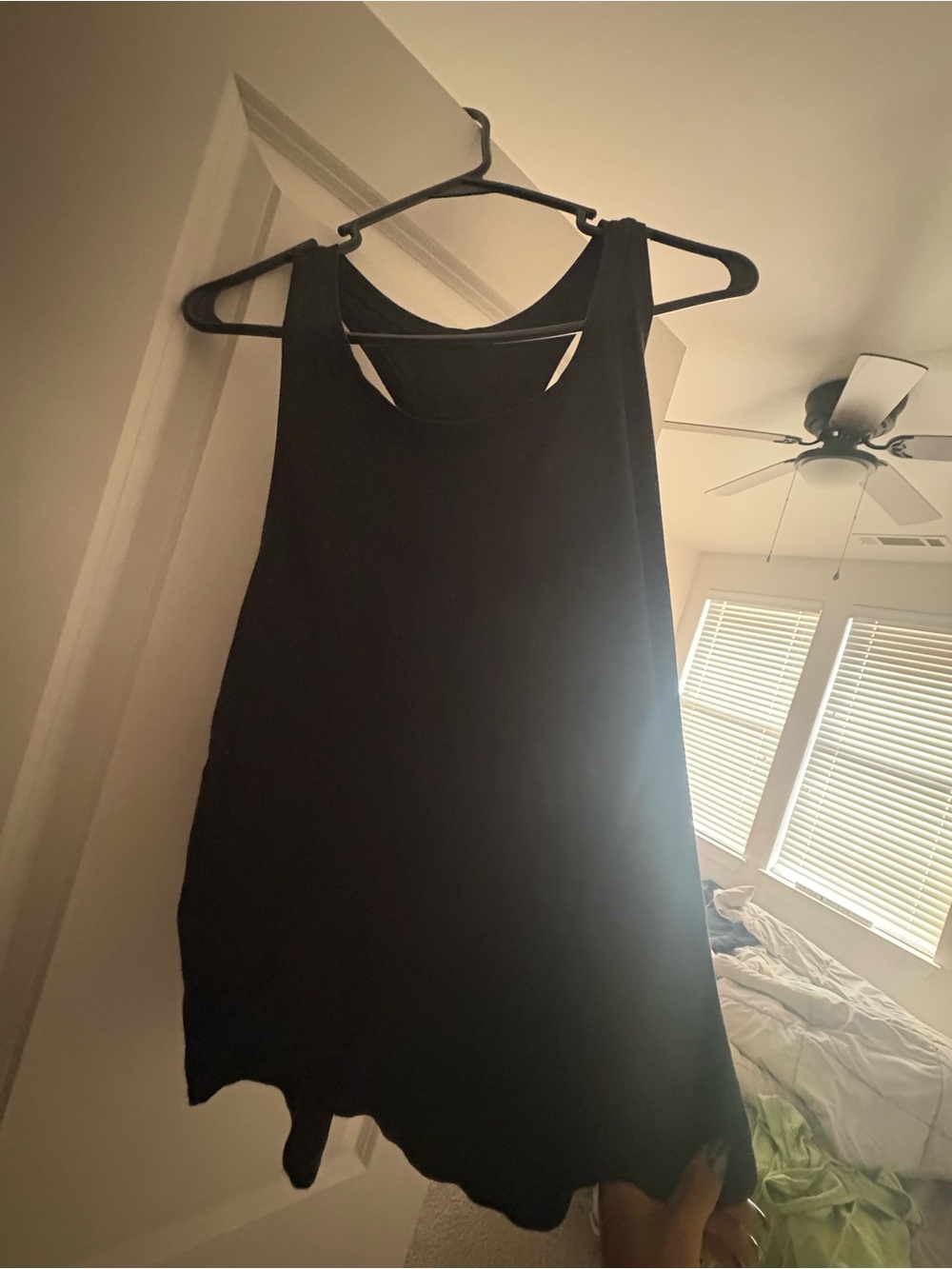 lululemon athletica Black Racerback Tank Top